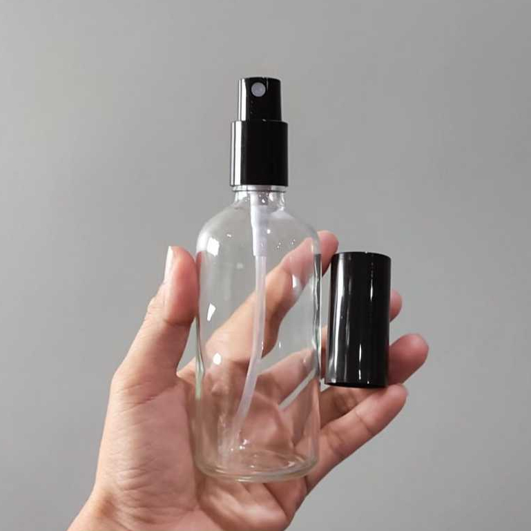 Botol Parfum Kaca Bening Clear Botol Kaca 30ml 50ml 100ml Kemasan Botol Kosong Parfum Botol Refill P