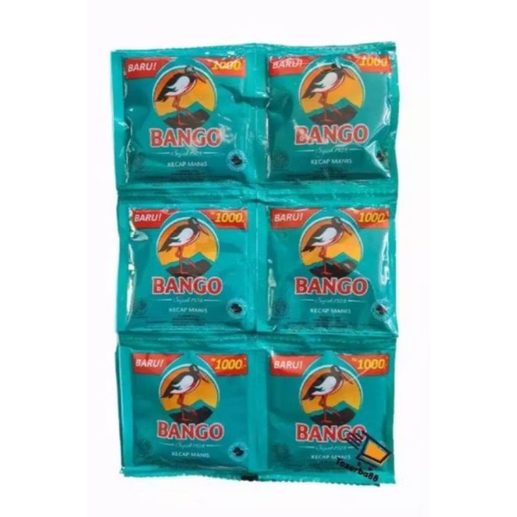 

Bango Kecap Manis Sachet – 1 Renceng Isi 12 Sachet | Kecap Manis Legendaris dari Kedelai Hitam Pilihan