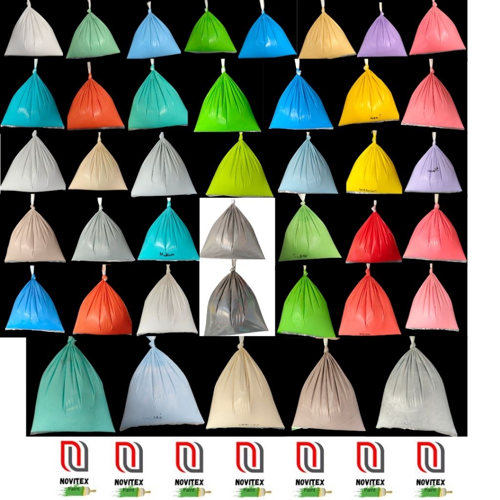 Cat Tembok Kiloan 5KG 40 Warna Murah dan Berkualitas Tidak Luntur Tidak Mengapur Kualitas Terbaik Ta