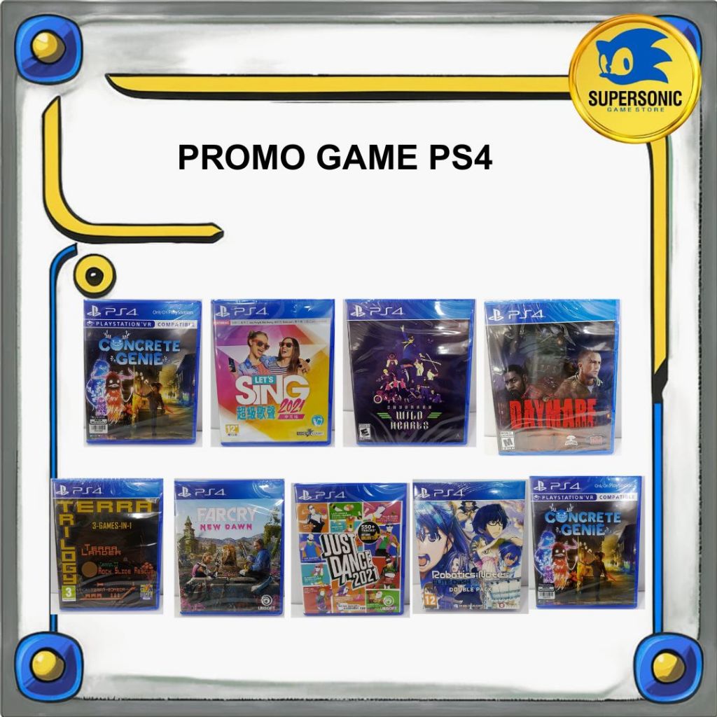 PROMO Game PS4 / Game PS4 Murah