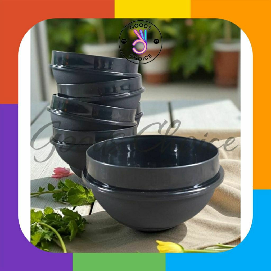 Mangkok Ramen NABIRE 629 SR / Mangkok Bulat Plastik Serbaguna / Mangkuk Plastik