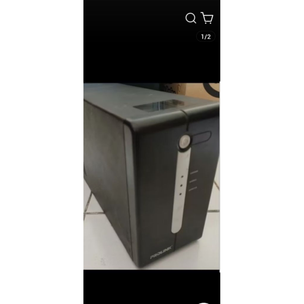 ups prolink 650va secon tanpa batrei
