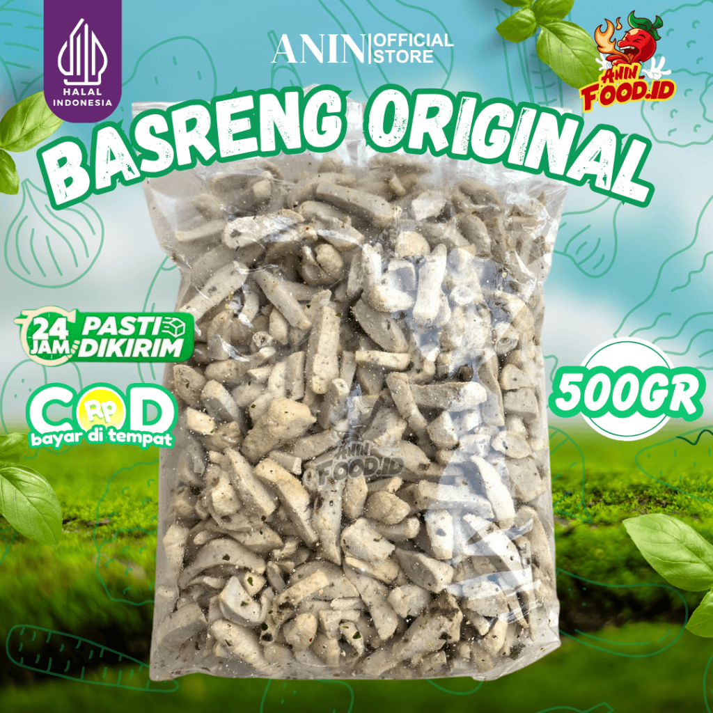 

BASRENG ORIGINAL DAUN JERUK VIRAL KEMASAN 500 GRAM
