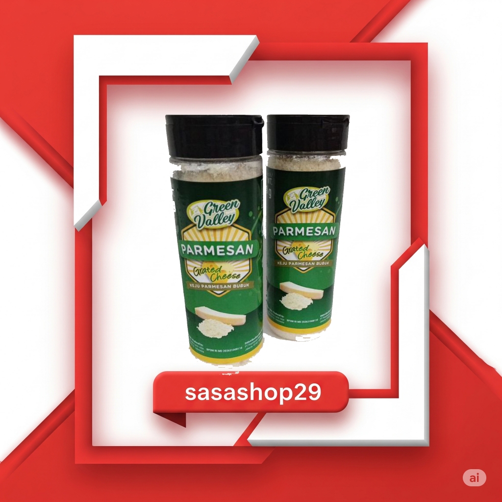 

Green Valley Parmesan Grated Cheese 80gr
