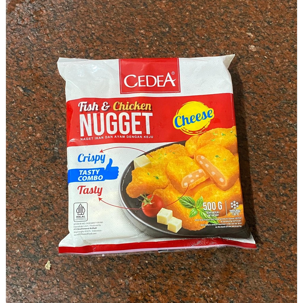 

Cedea Fish & Chicken Nugget Cheese 500 gr