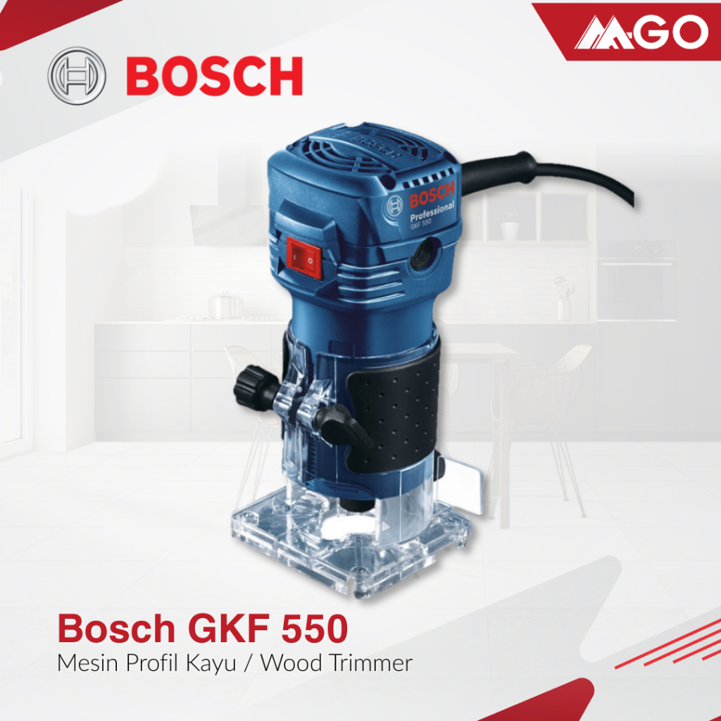 Mesin Profil Kayu BOSCH Wood Trimmer GKF 550
