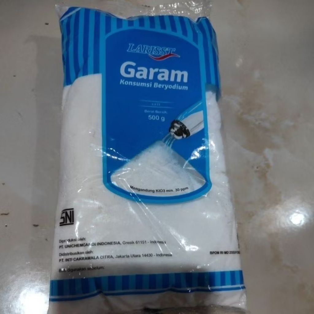 

Garam Masak Larisst 500gr