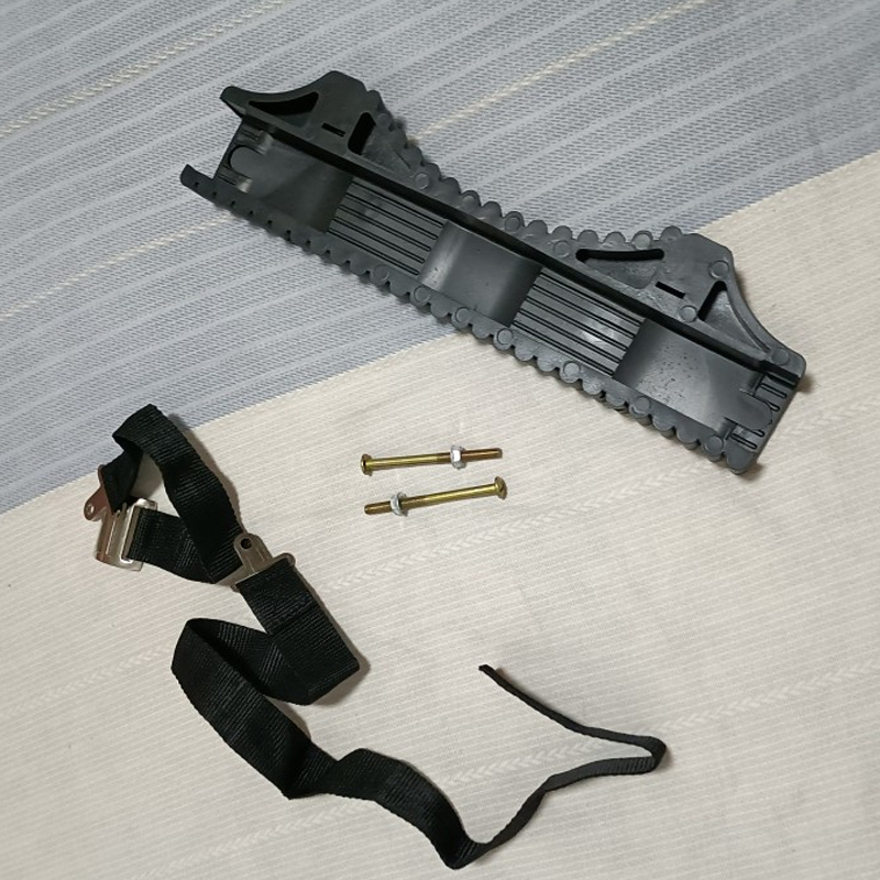 Karet Anti Slip Tangga Teleskopik 34cm Tangga Lipat Teleskopik Karet Tangga Teleskopik