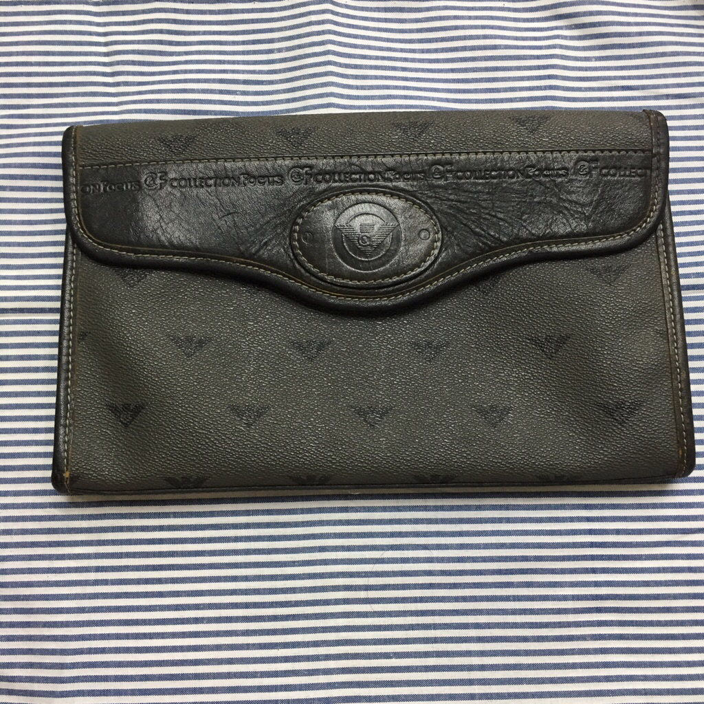 Preloved Clutch / Dompet kulit pria