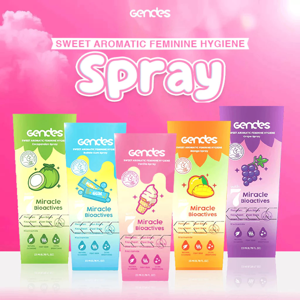 Gendes Feminine Hygiene Series l Spray Feminine Hygiene