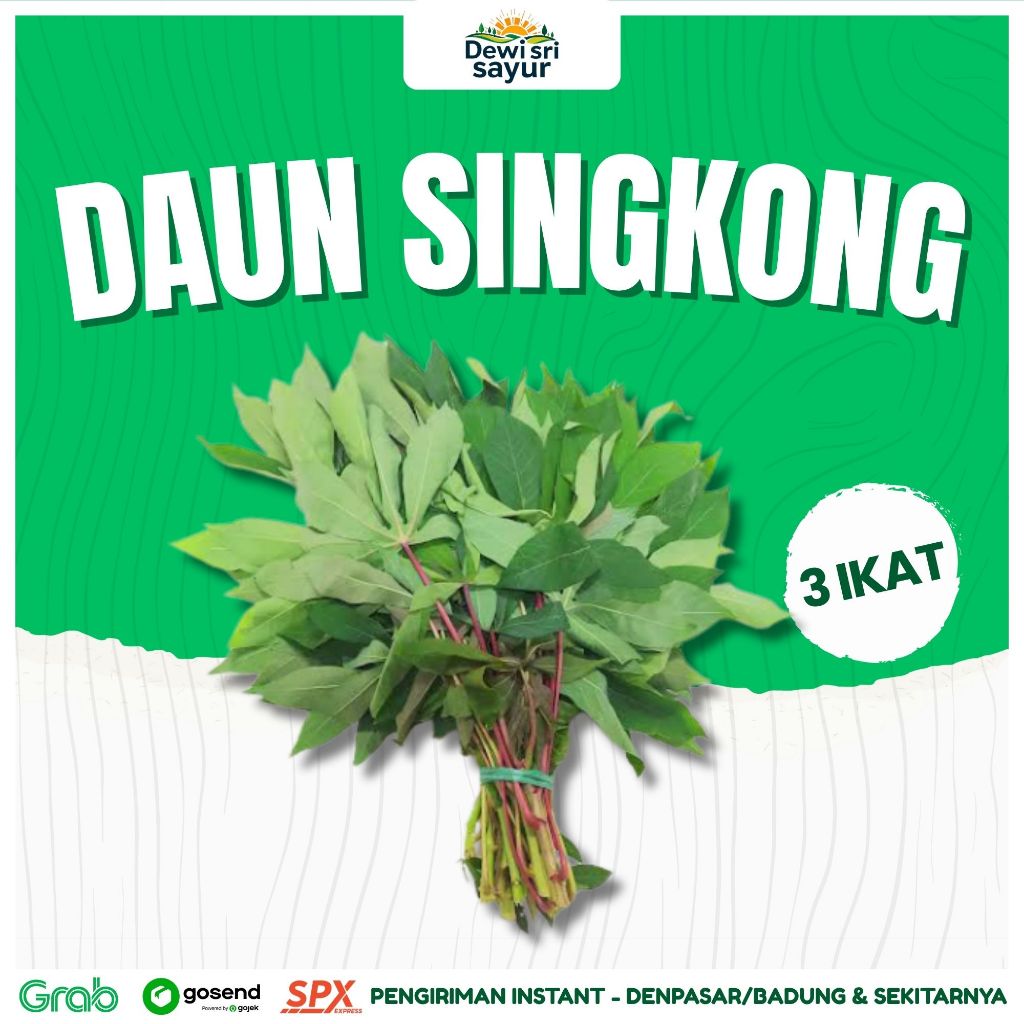 

Daun Singkong 3 Ikat – Dewi Sri Sayur