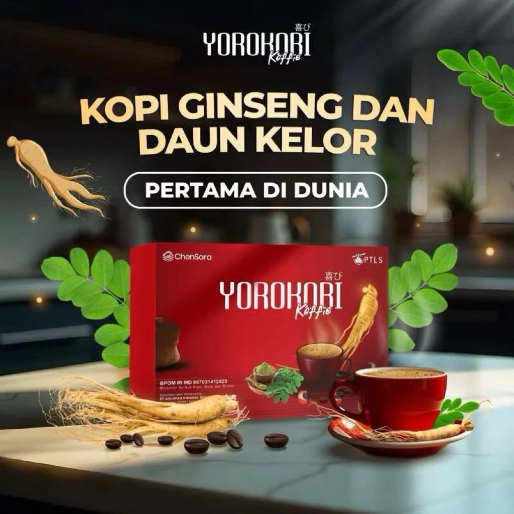 

Yorokobi Koffe Herbal Bantu Tingkatkan Stamina Pria Secara Maksimal Original
