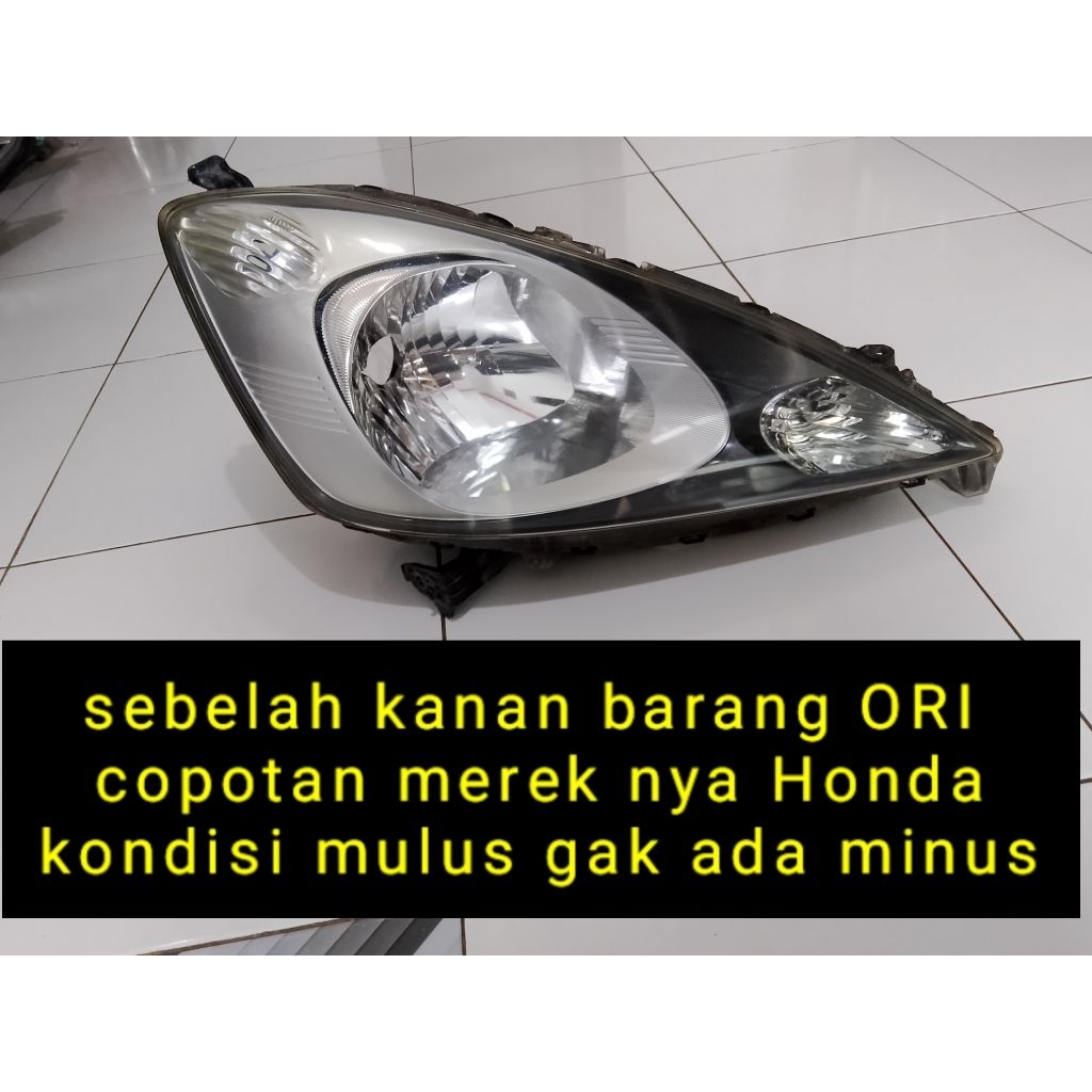 headlamp lampu depan Honda jazz RS 2008 2009 2010 original