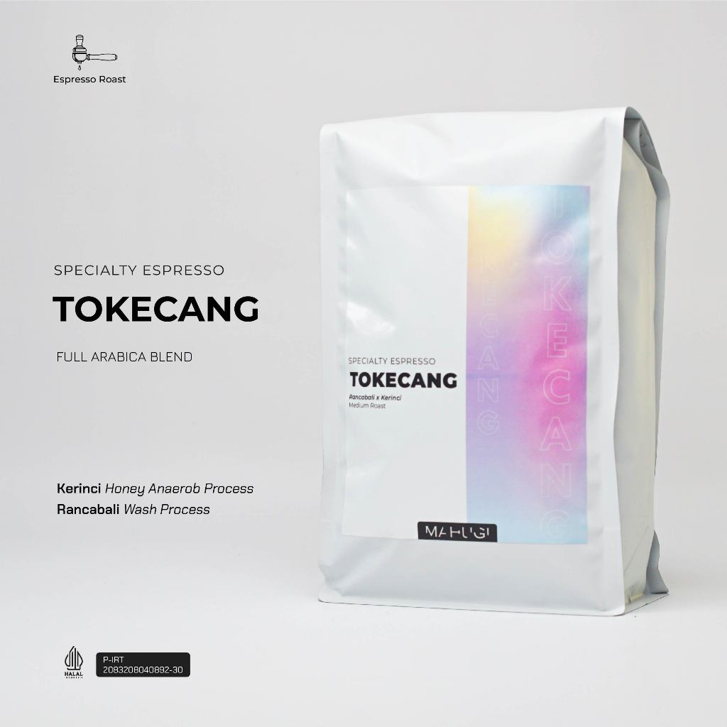 

Mahugi Coffee Tokecang Speciality Espresso - Arabica Blend - Biji Kopi Arabika