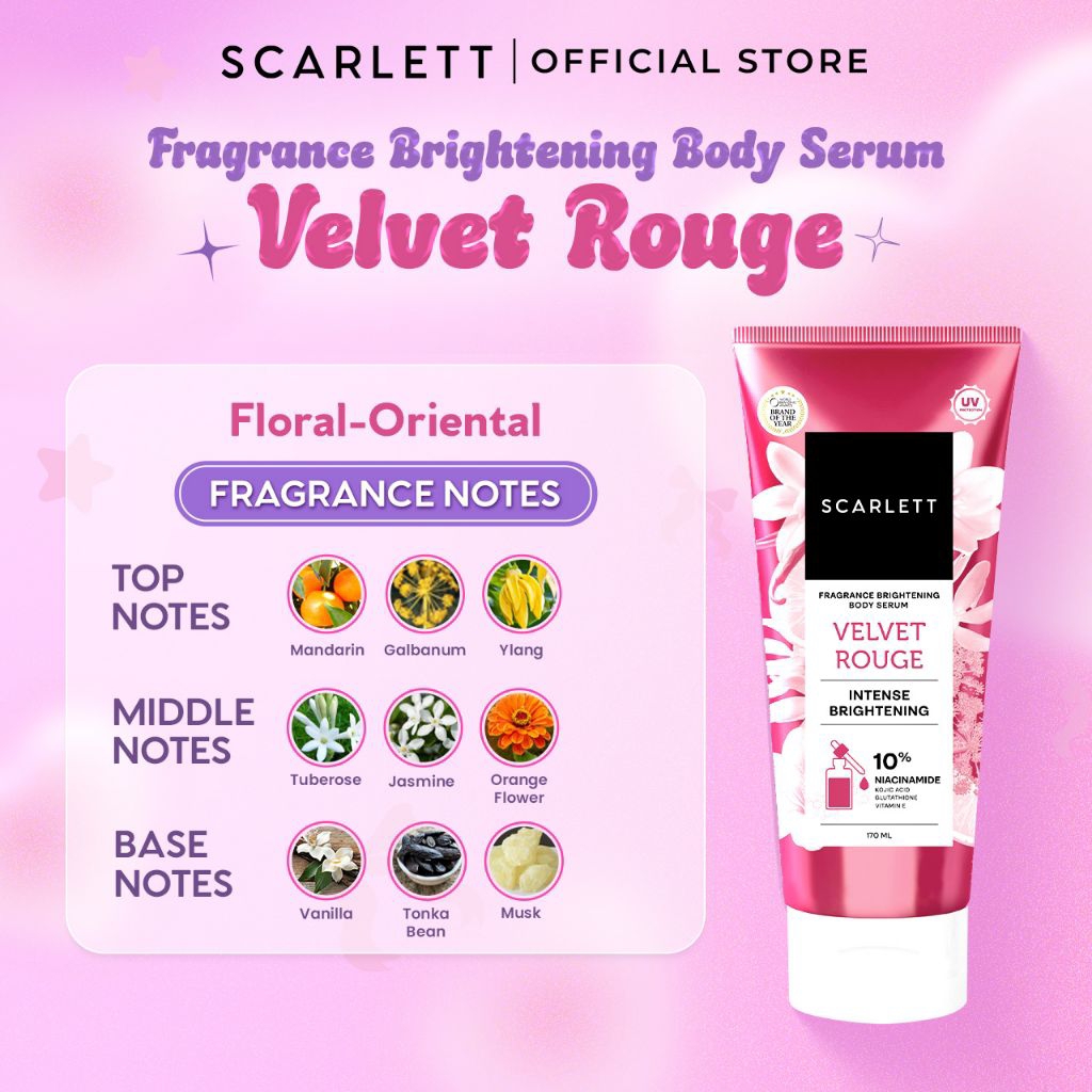 SCARLETT VELVET ROUGE BODY SERUM