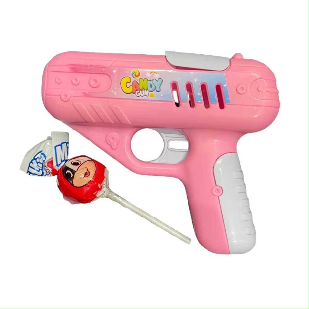 Mainan PERMEN PISTOL Mainan Baru Candy Gun Kotak Penyimpanan Permen Lollipop Gun