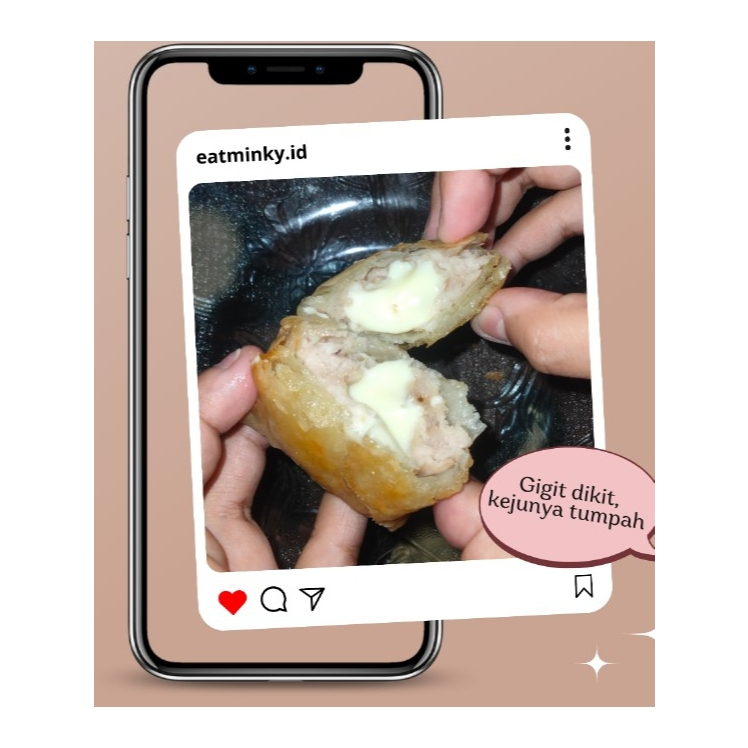 

eatminky.id || Dimsum Goreng Isi Keju