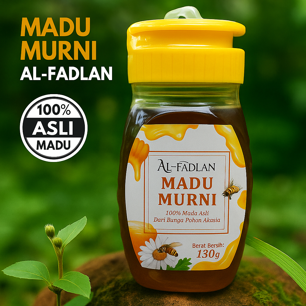 

Madu Murni 100% Madu Asli Tanpa Campuran dan Tanpa di Olah 130gram - Asli dari Bunga Akasia – Rasa Lembut & Aman Maag