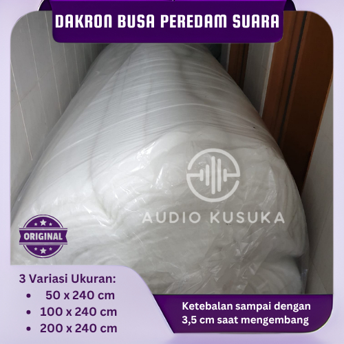 DAKRON BUSA PEREDAM SUARA BOX SPEAKER BASS BUSA BEDCOVER FILTER TEBAL 3,5 CM
