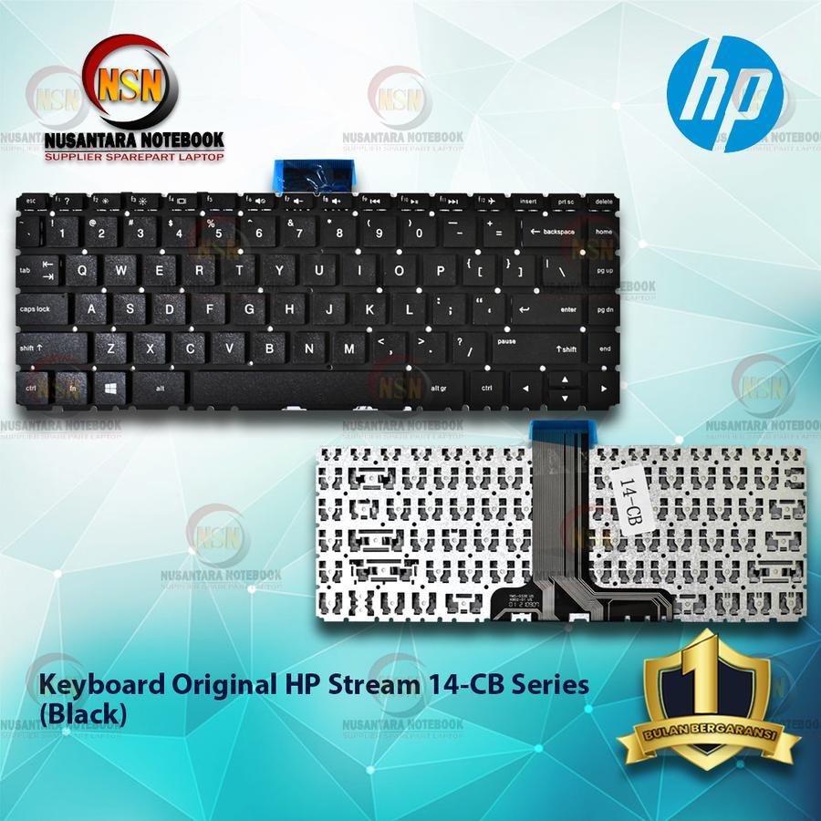 HP Keyboard Original Stream 14-CB Series (Black)