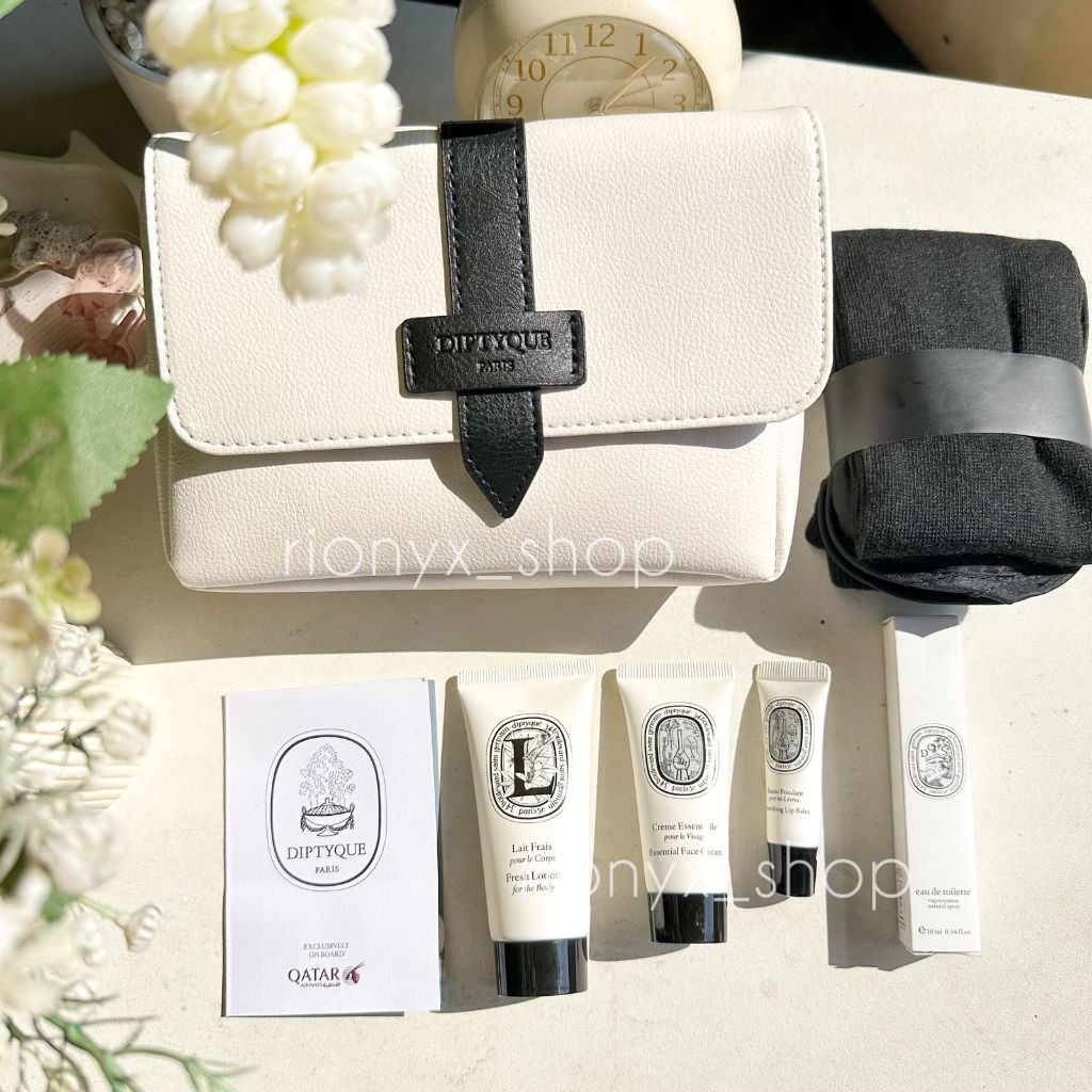 [READY STOCK] DIPTYQUE ORIGINAL DO SON PHILOSYKOS AMENITY KIT OFFICIAL QATAR AIRWAYS