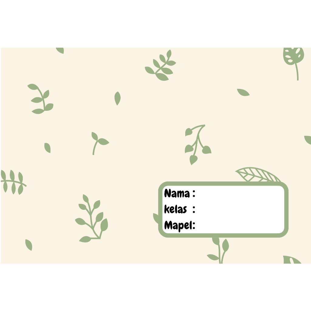 

SAMPUL BUKU TULIS NAMA,, SAMPUL BUKU MOTIF SIMPLE