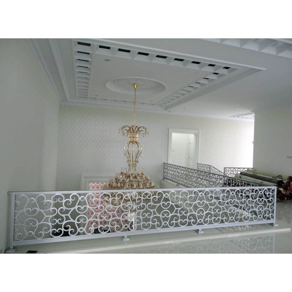 Railing Tangga Plat Laser Cutting