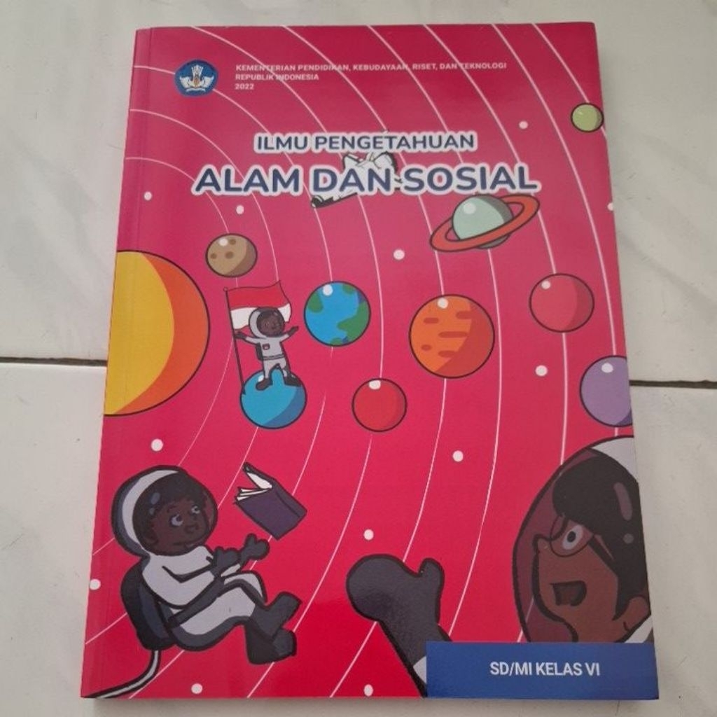 Buku paket SD kelas 6 IPAS kurikulum.merdeka