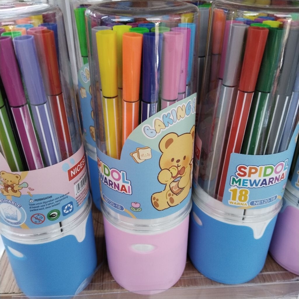 

[COD] Spidol warna isi 18