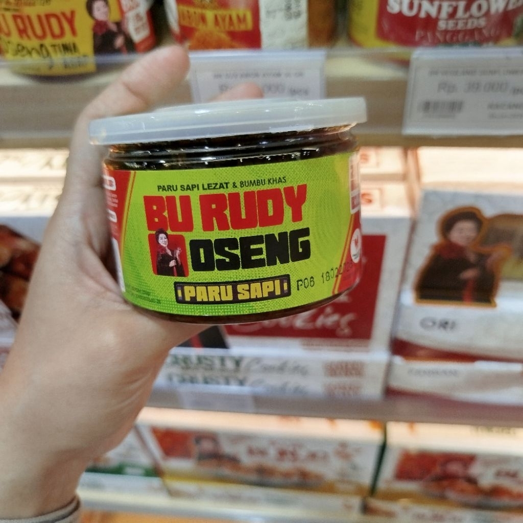 

Bu Rudy Oseng Tuna Asap dan Oseng Paru Sapi 250gr