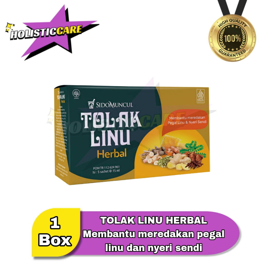 

SidoMuncul Tolak Linu Herbal Original (BOX) Meredakan pegal linu dan nyeri sendi