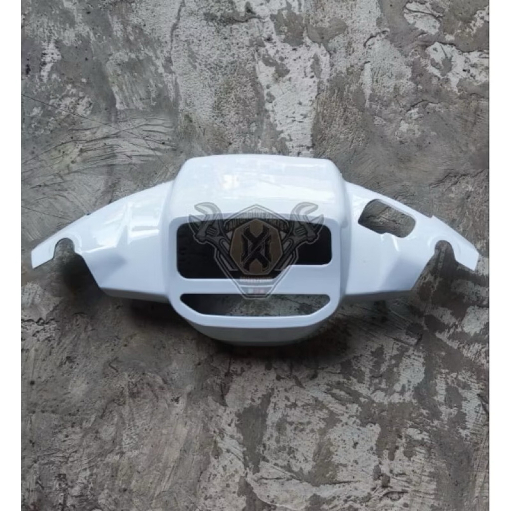 Batok Totok Kepala Atas Yamaha Force 1 Crypton Warna Putih Albino