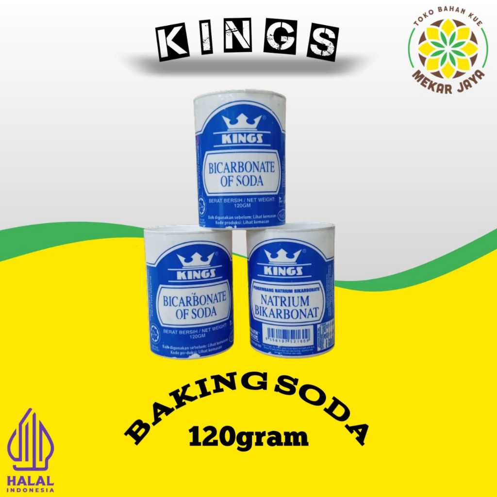 

Kings Natrium Bikarbonat 120gr Bicarbonate