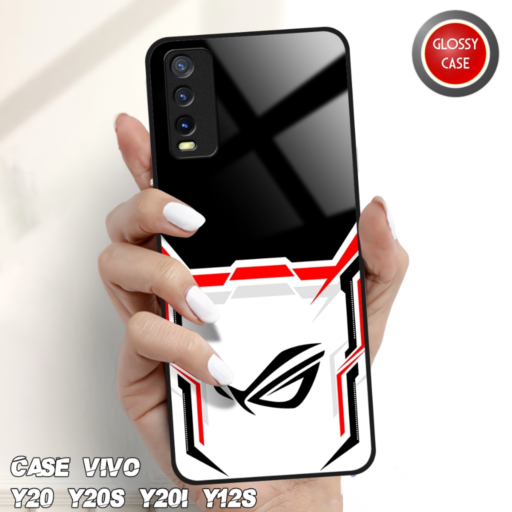 Glossy Case - Casing Hp Vivo Y20 / Y20s / Y20i / Y12s - Casing Hp Murah - Case Kilau Vivo - Kesing H