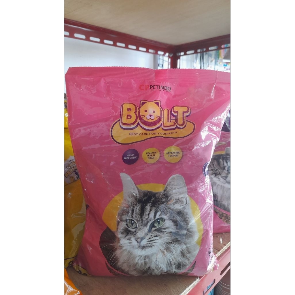 

BOLT makanan kucing adult Salmon 800gr
