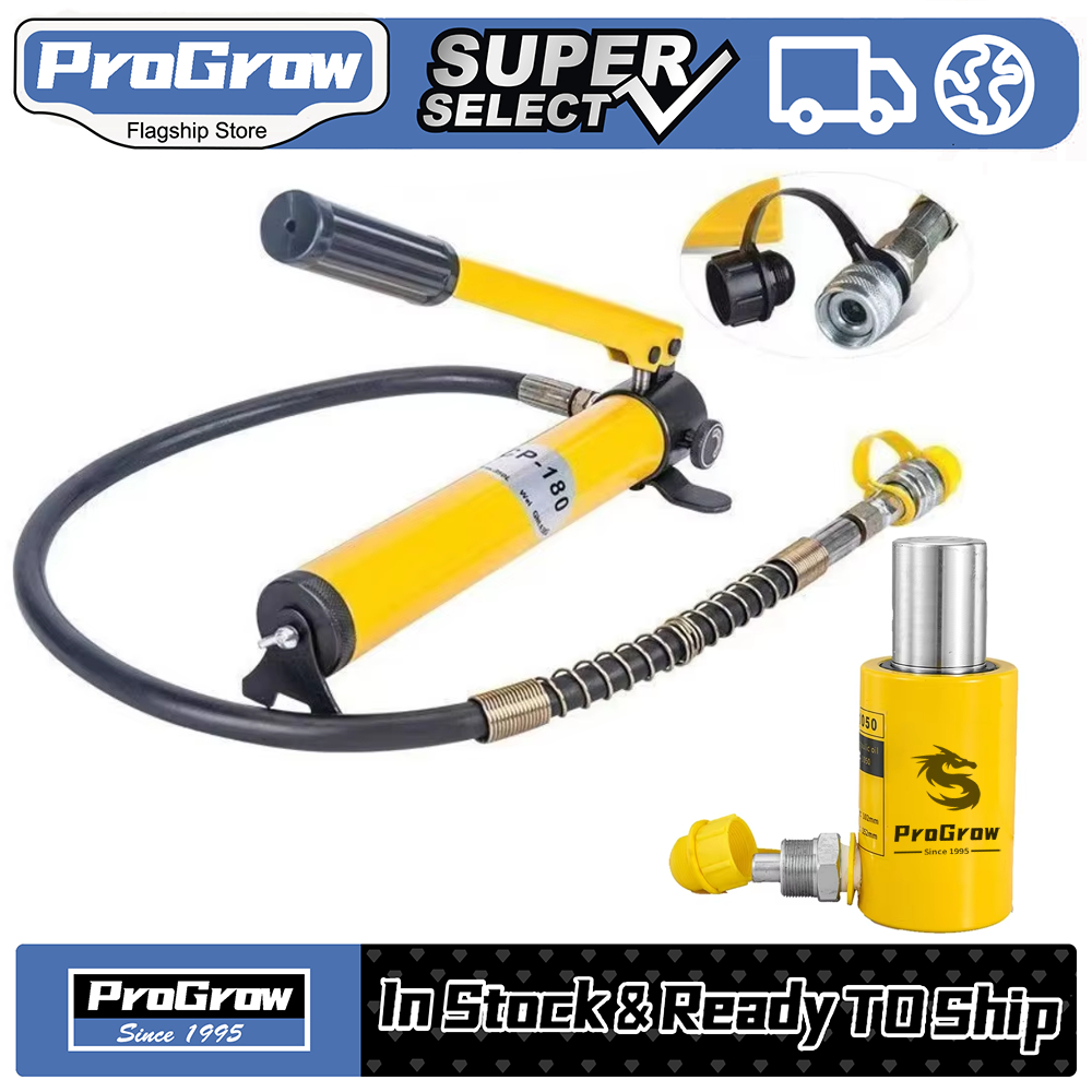 Dongkrak Hidrolik Listrik Ultra Tipis 20 Ton + Pompa Manual CP-180 – Portable, Untuk Mobil & Bengkel