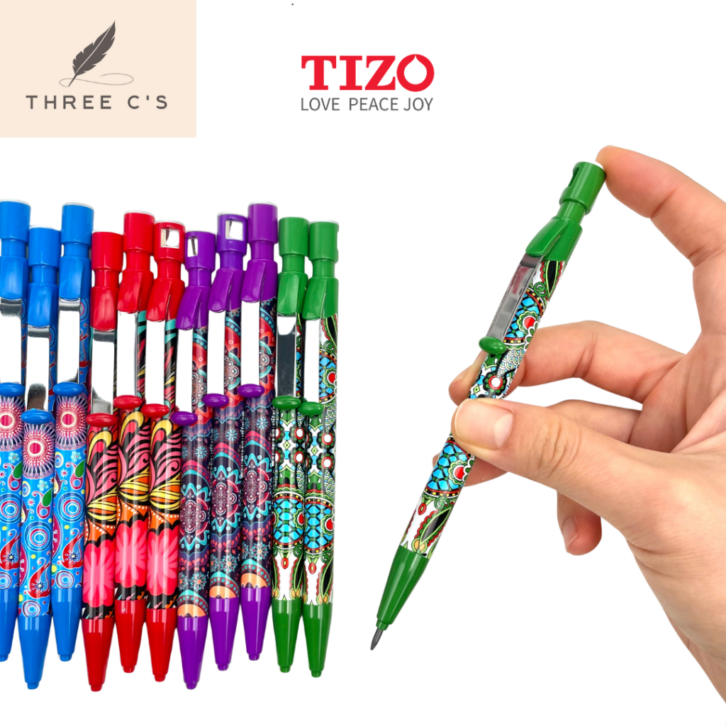 

Pensil Mekanik 2.0 1 pack Anak Motif Fancy Lucu Mechanical Pencil TIZO (12pcs)