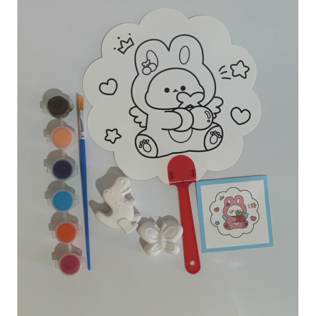 

paket melukis / souvenir ulang tahun