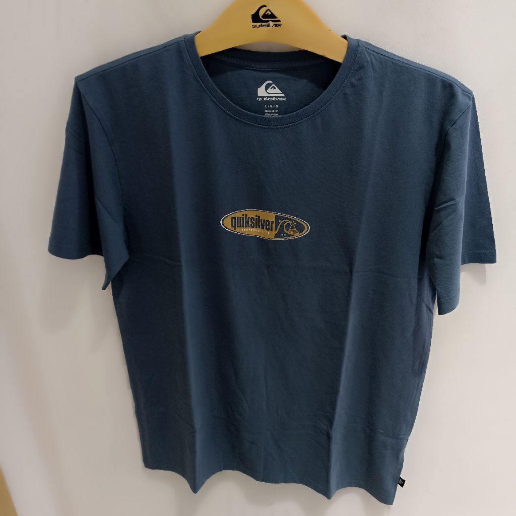 Baju Kaos Pria Quiksilver Original Chanel Fix SS ID