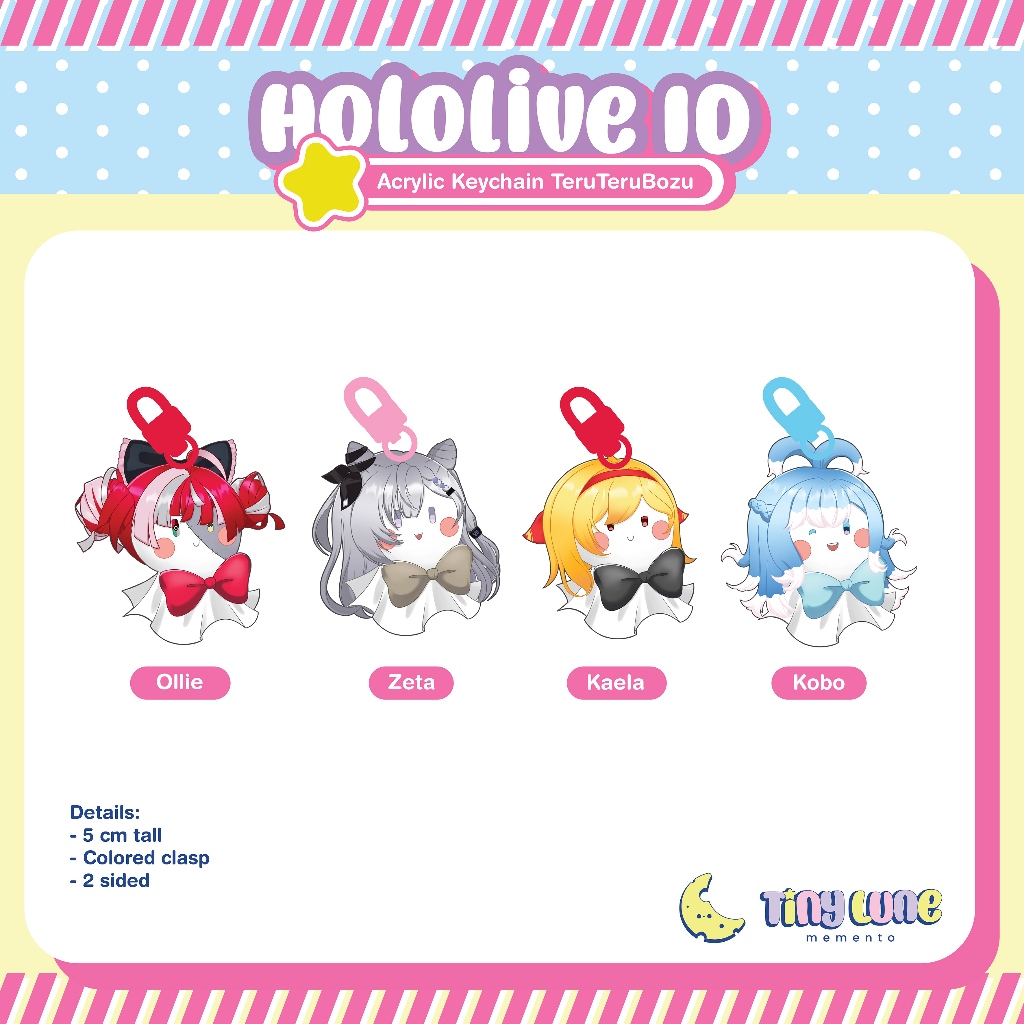[Keychain] Hololive ID Acrylic Keychain TeruTeruBozu