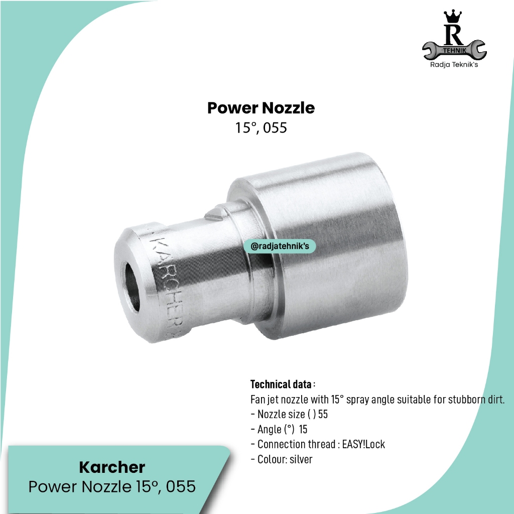 KARCHER  Karcher Power Nozzle 0° 050  High Pressure Nozzle