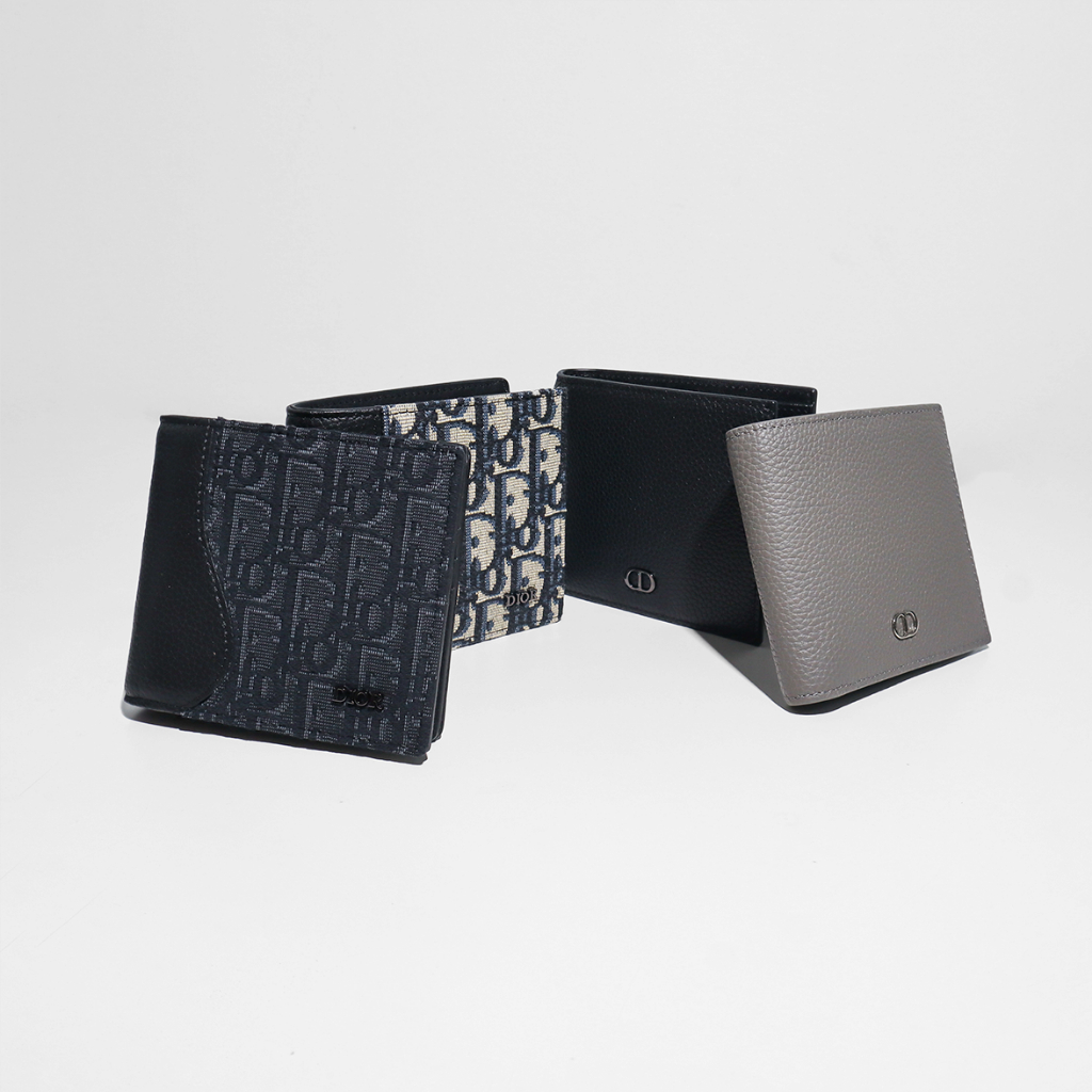 DOMPET PRIA DIOR SADDLE BIFOLD MAN WALLET