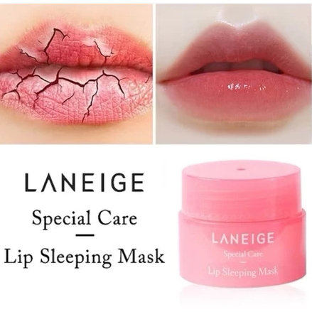 Laneige Lip Sleeping Mask Night Sleep Berry 3gr Mini Travel Size Special Care Cream Maintenance Mois