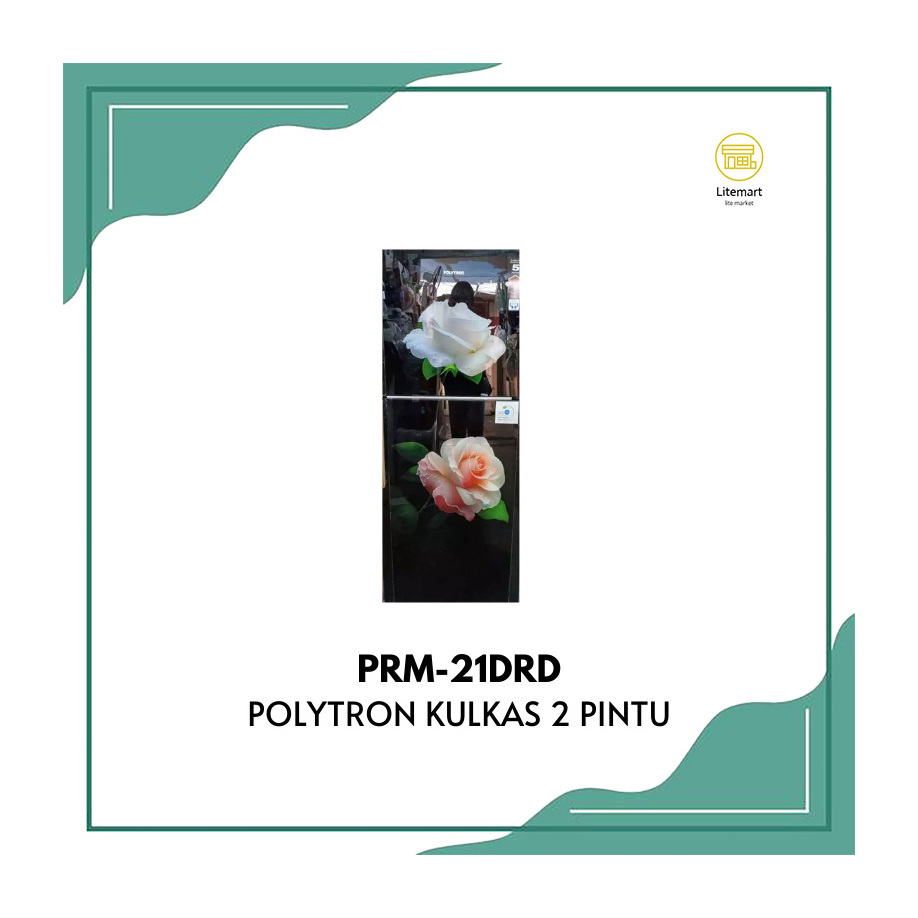 POLYTRON KULKAS 2 PINTU PRM-21 DRD