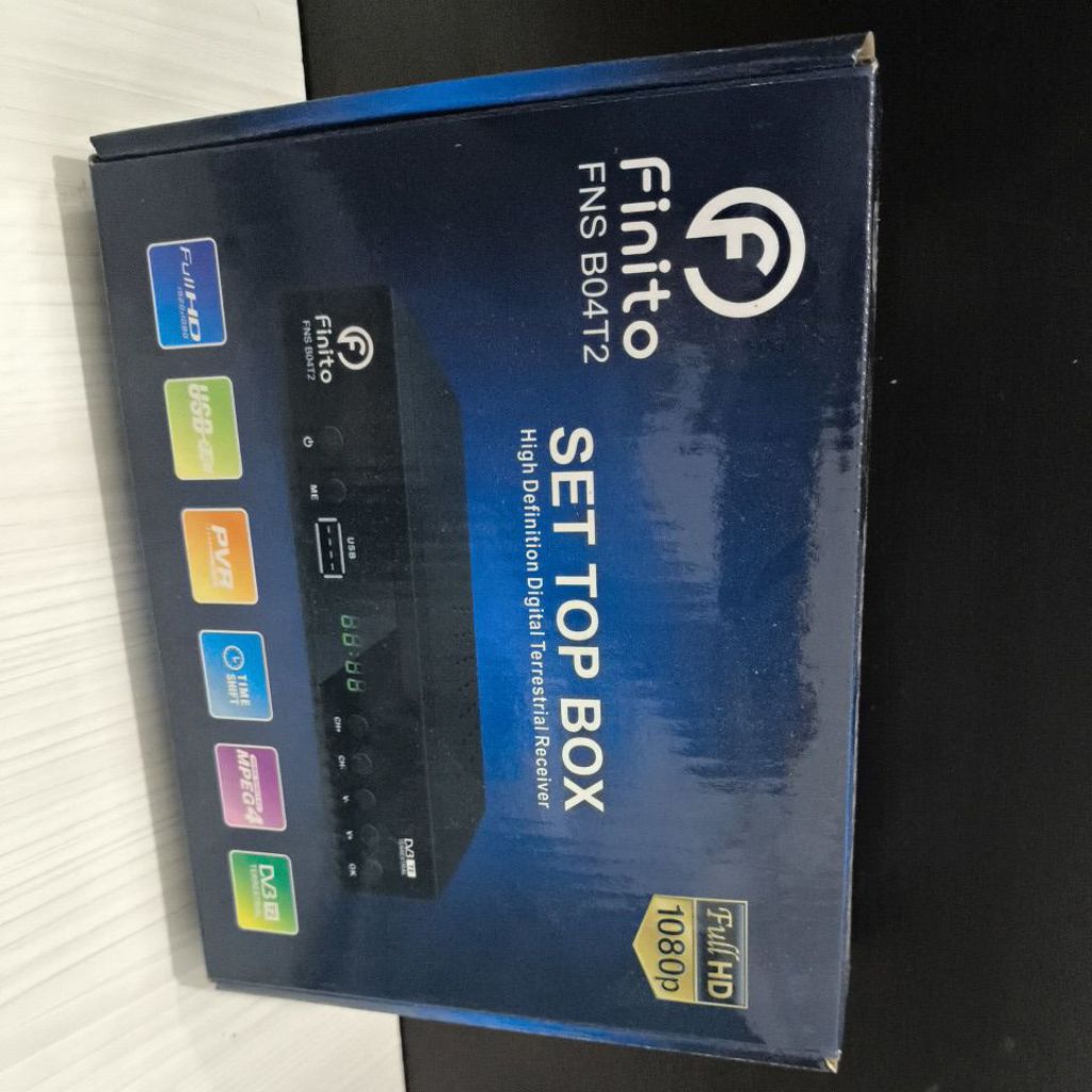 FINITO SET TOP BOX FNS-B04T2 TV DIGITAL RECEIVER PENERIMA SIARAN FULL HD