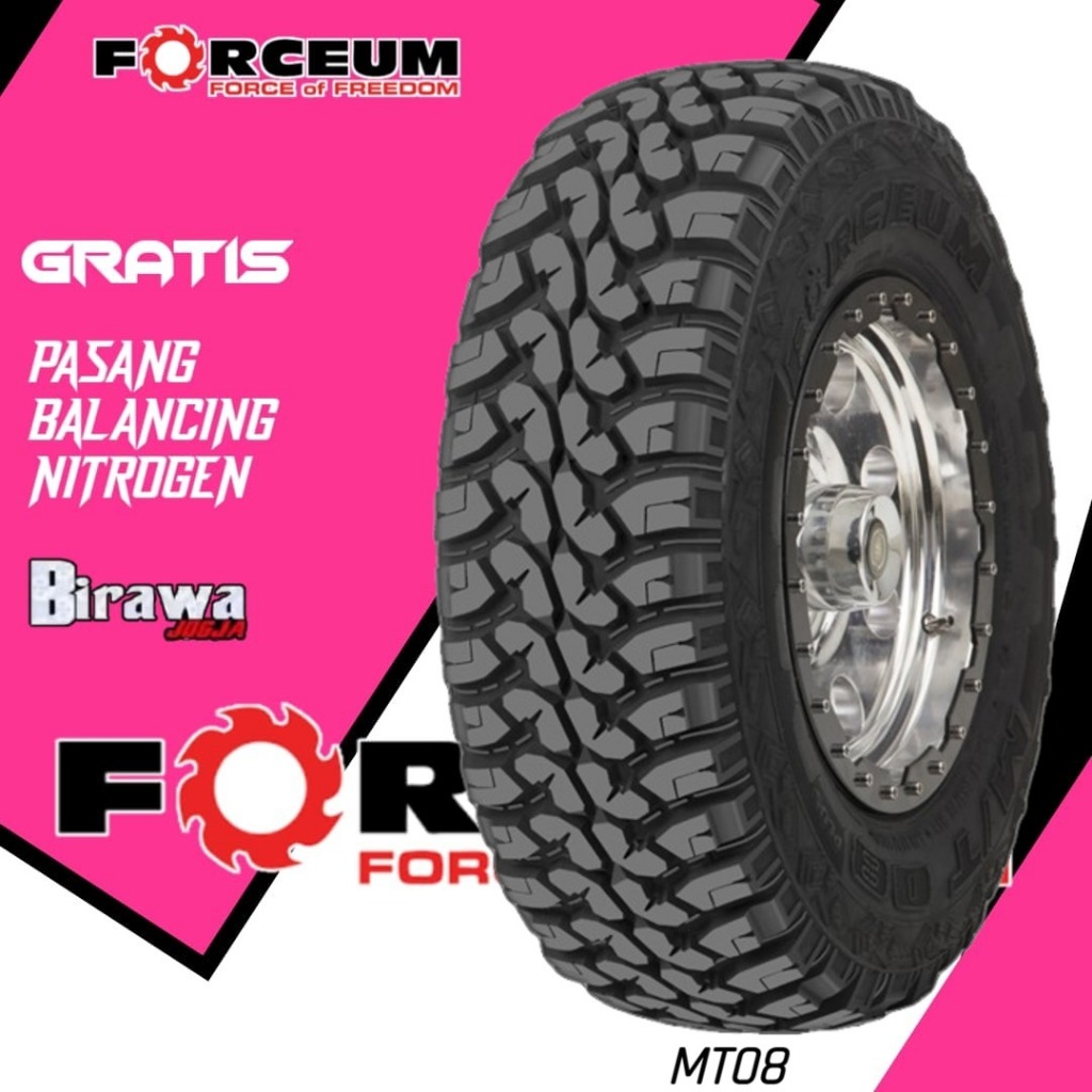 BAN MOBIL TAHU MT RING 15 FORCEUM M T 235 75 R15 - BAN KATANA JIMNY ROCKY ESCUDO OFFROAD