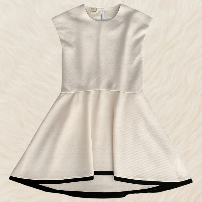 PRELOVED DRESS MINI PUTIH / DRESS PENDEK DRESS PUTIH BABYDOLL