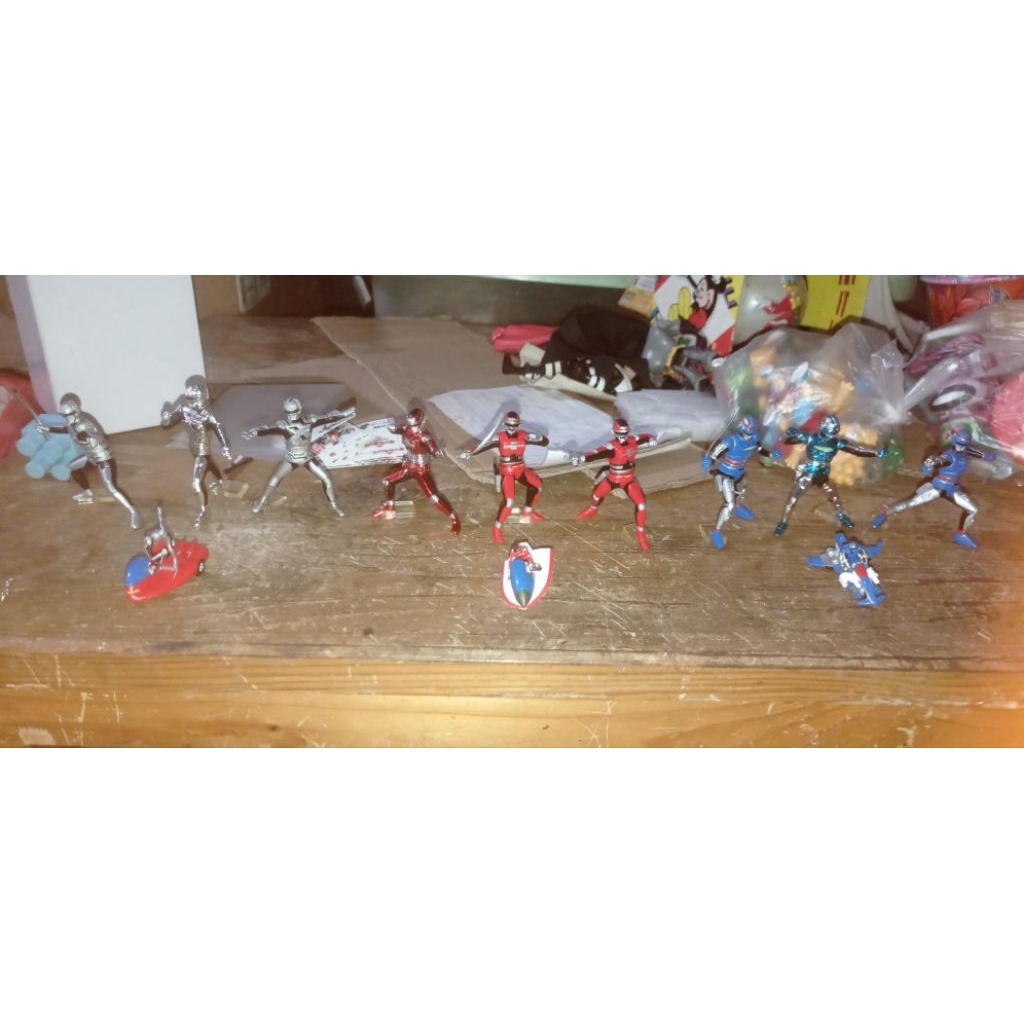 Pajangan/Action Figure Sharivan, Gavan, Shaider