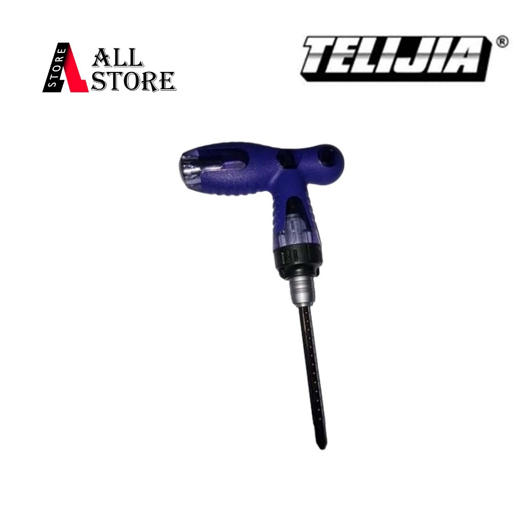 TELIJIA TE-531B OBENG BOLAK BALIK - SCREWDRIVER OBENG BERKUALITAS BOLAK BALIK ORIGINAL