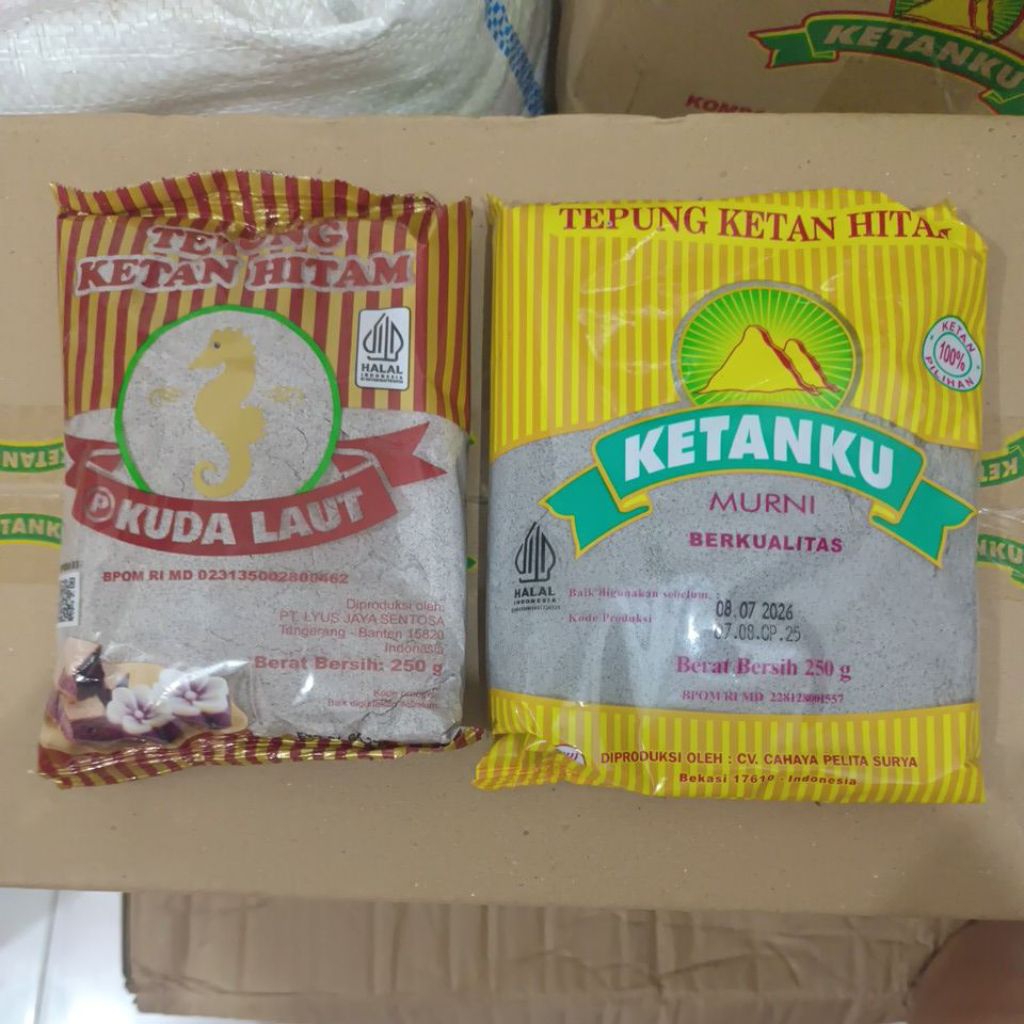 

Tepung ketan hitam 250gram